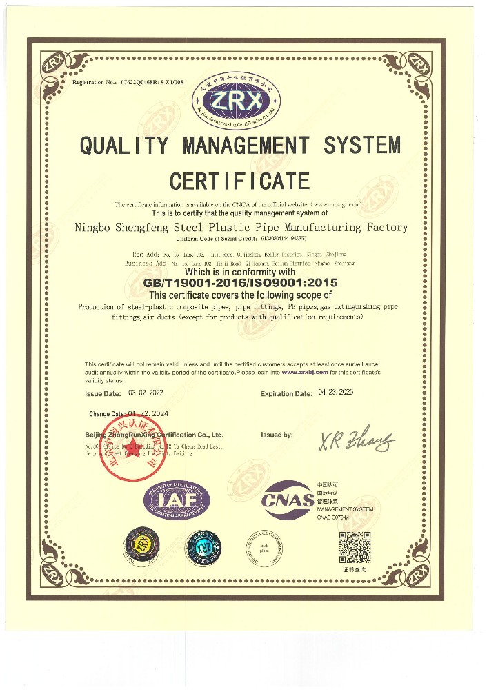 質(zhì)量管理體系英文版